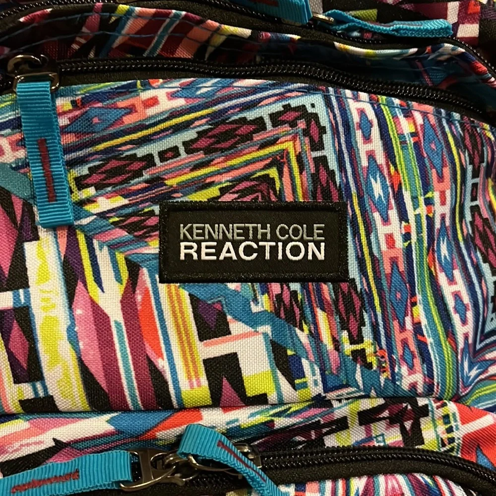 Kenneth Cole Reaction R Tech backpack book bag laptop sleeve 16” new